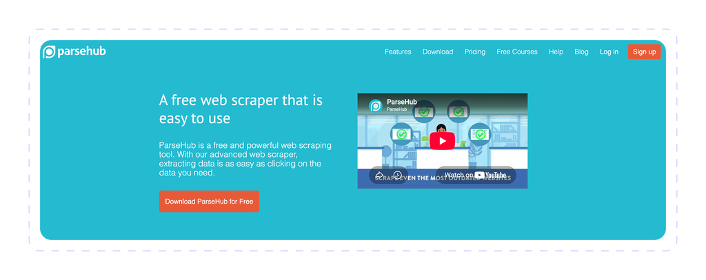 Parsehub banner