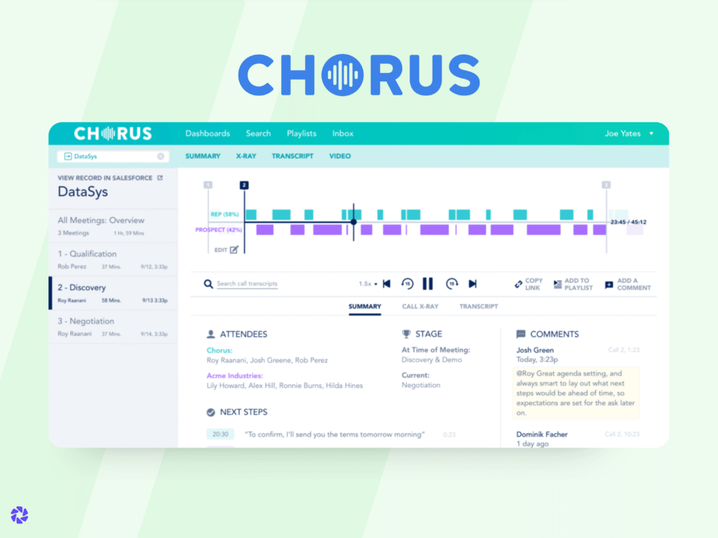chorus crm
