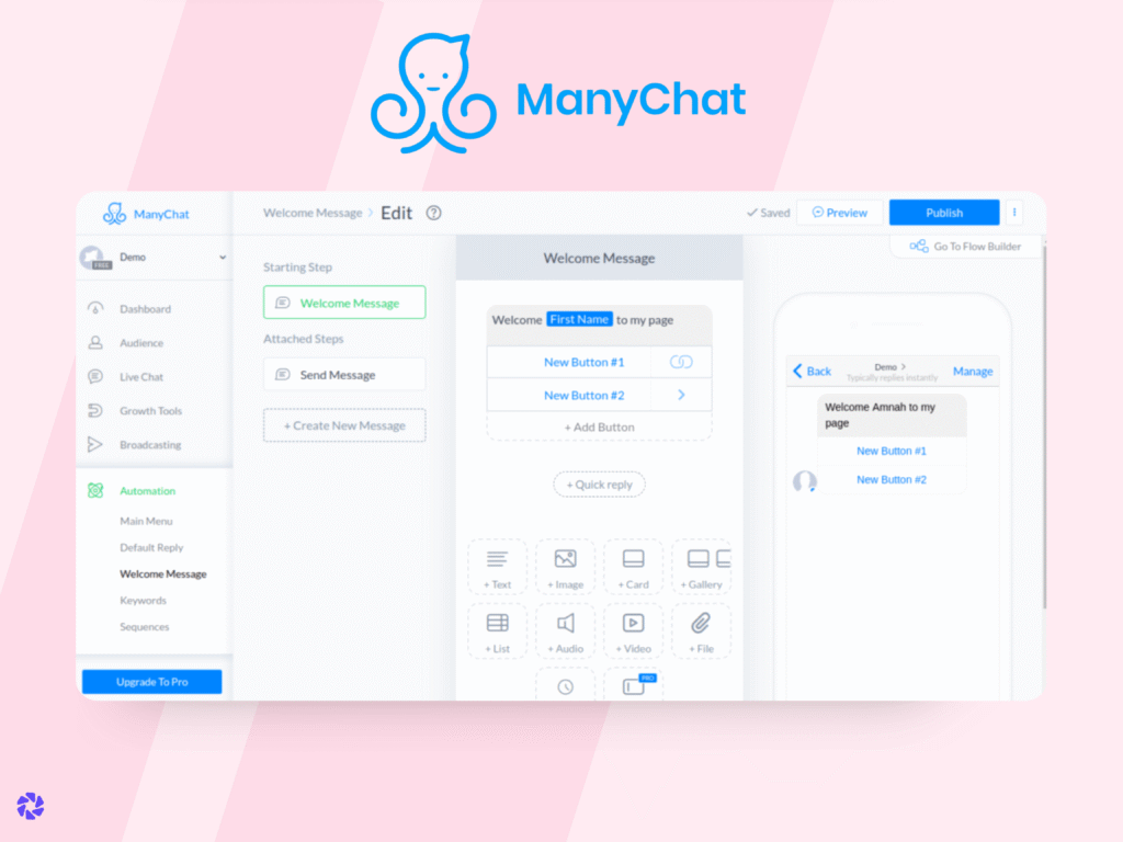 manychat