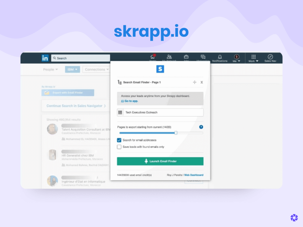 Best LinkedIn Email Extractor Tools: Srapp