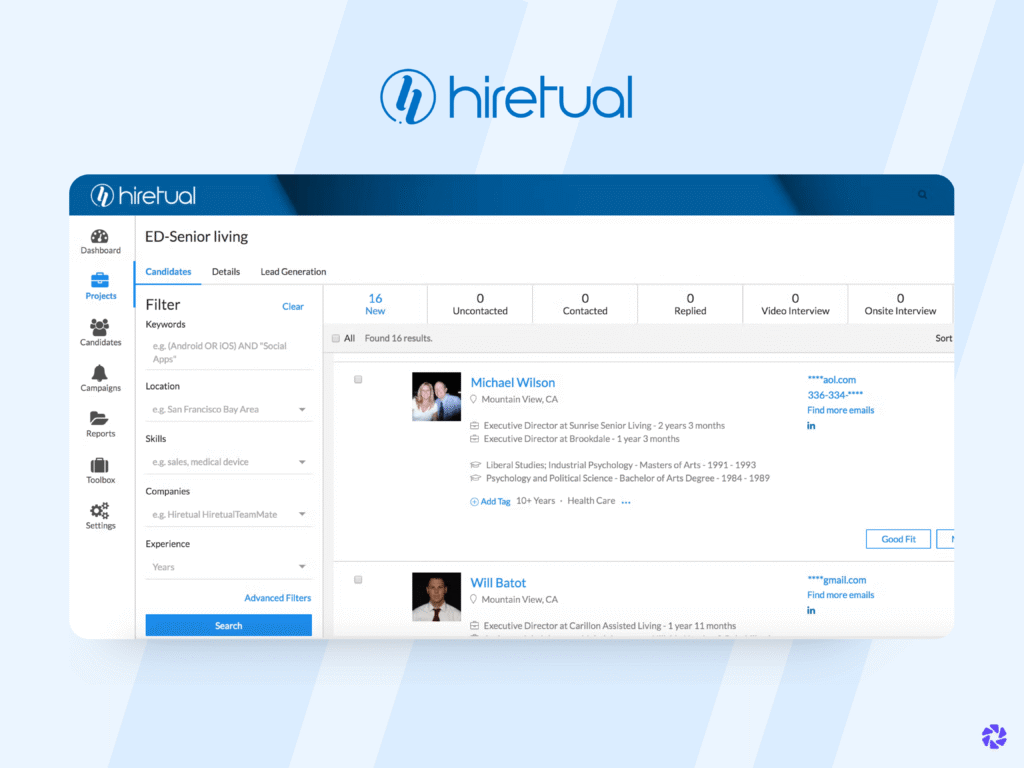Best recruitment automation Tools: Hiretual