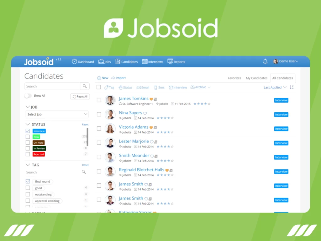 Best recruitment automation Tools: Jobsoid