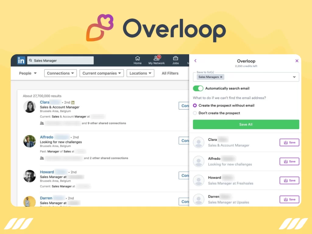 Best LinkedIn Email Extractor Tools: Overloop