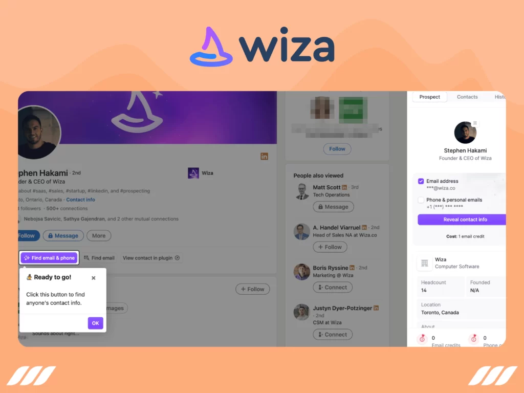 Best LinkedIn Email Extractor Tools: Wiza