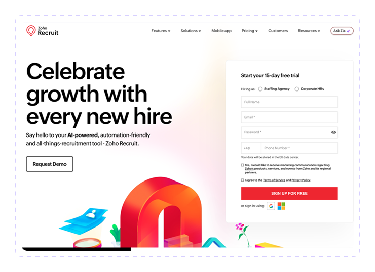 zoho banners