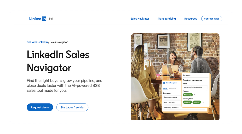 LinkedIn banner