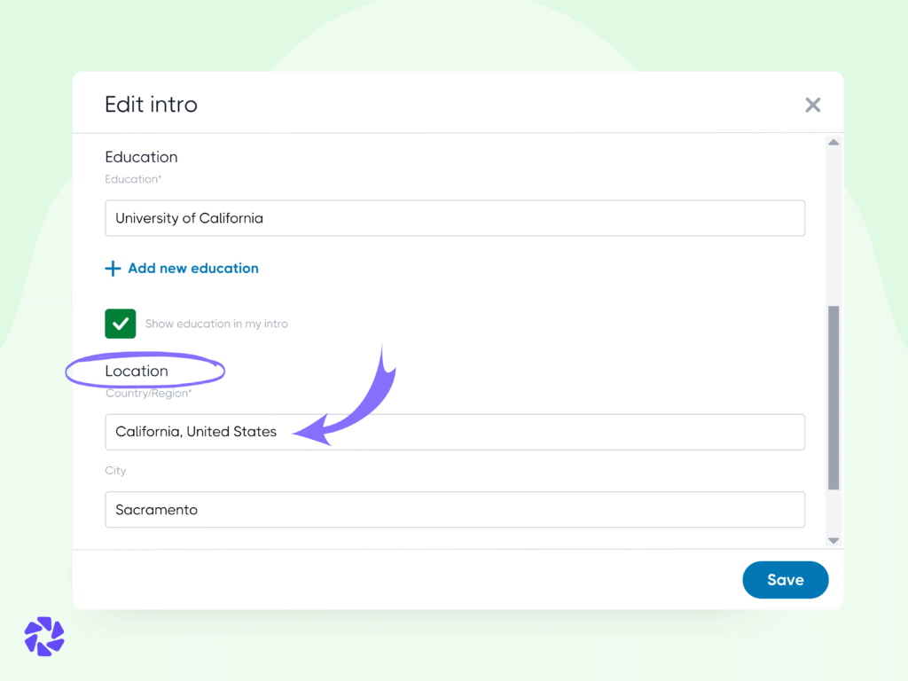 Improve LinkedIn Profile: Update Your Location