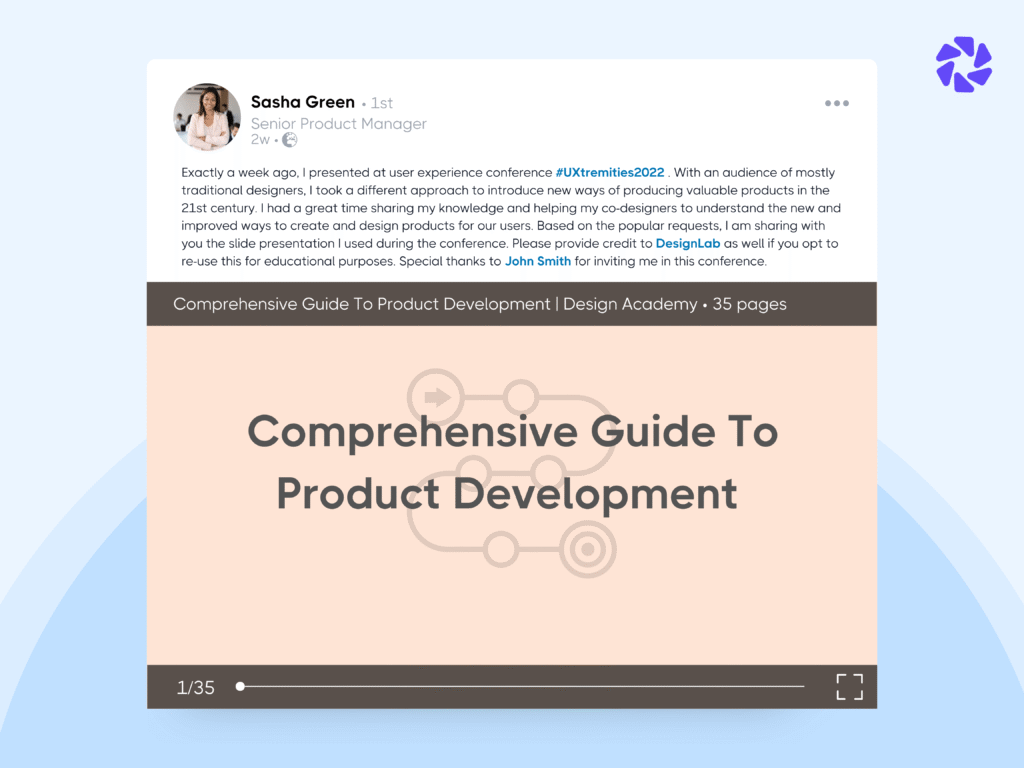 Improve LinkedIn Profile: Share Video and Visual Content