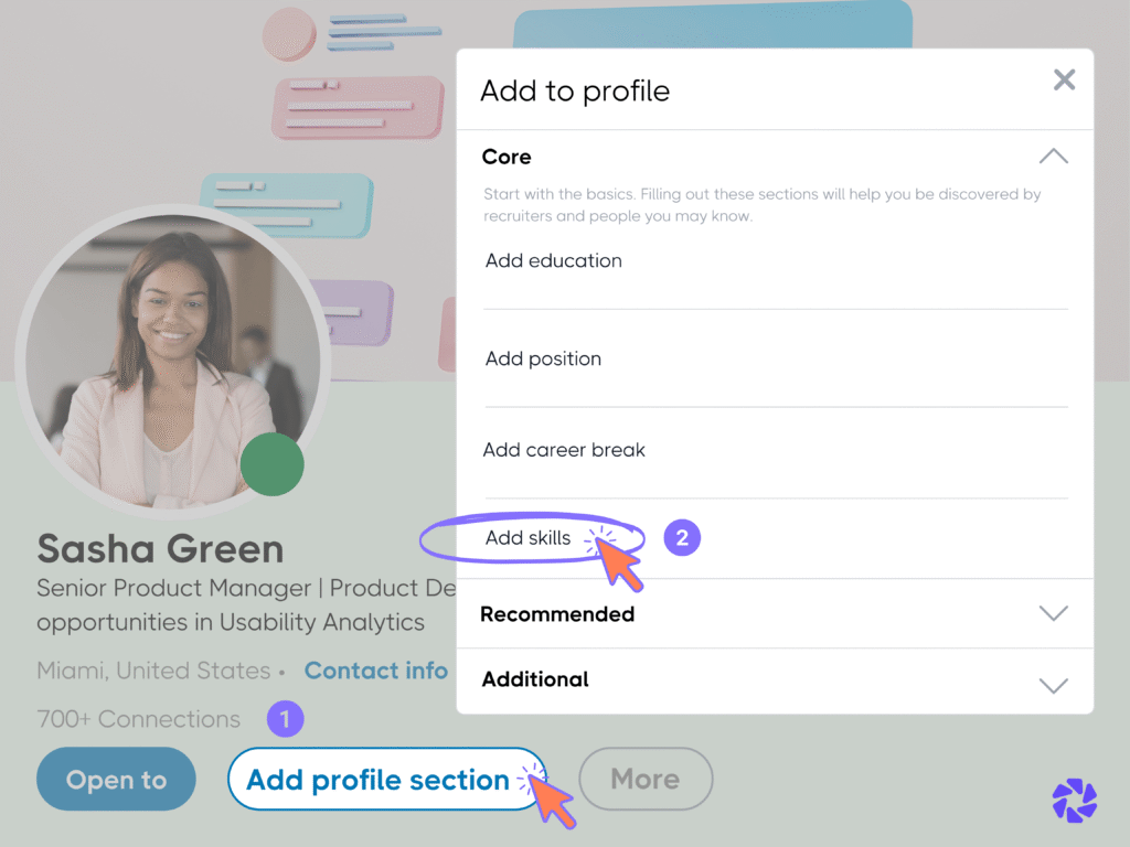 Improve LinkedIn Profile: Focus on Your Skills