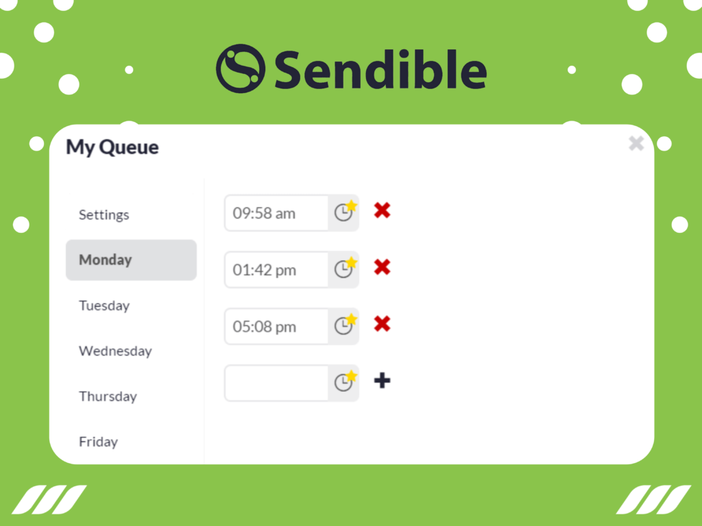 Cross-Posting on Social Media: Sendible