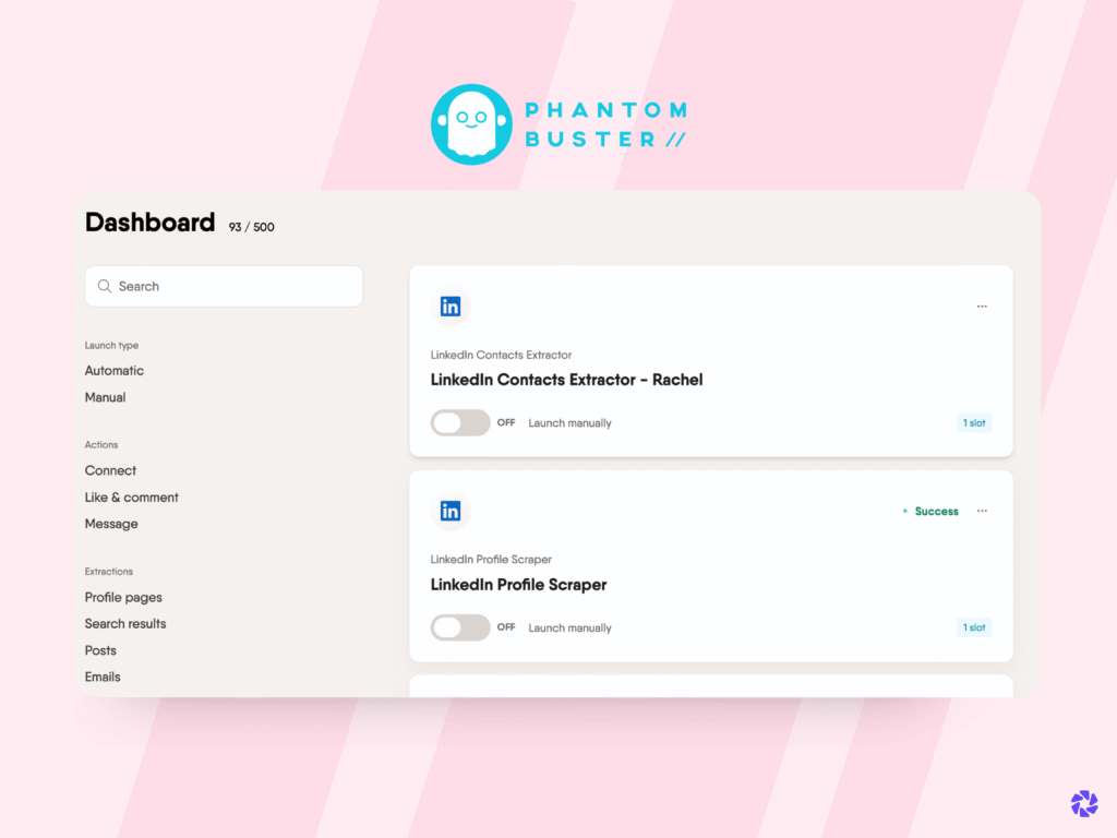 Best LinkedIn Lead Generation Tools: Phantombuster