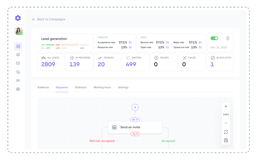 Dripify sales prospecting tool