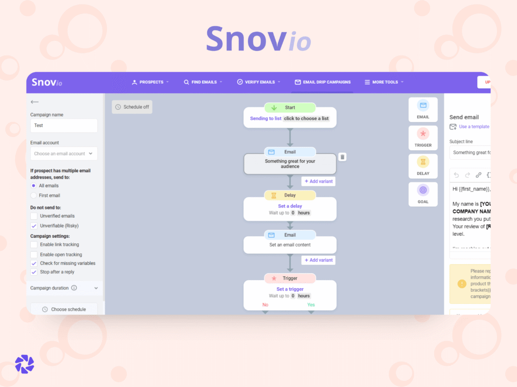 Best Social Media Scraping Tools: Snov.io