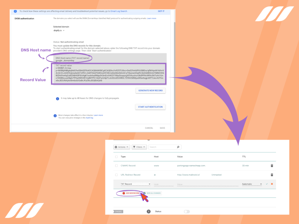 Step-5: How to SET DKIM