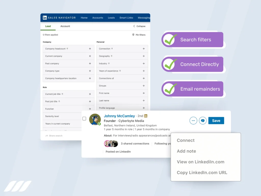 What Are the Benefits of LinkedIn Sales Navigator: Find Prospects