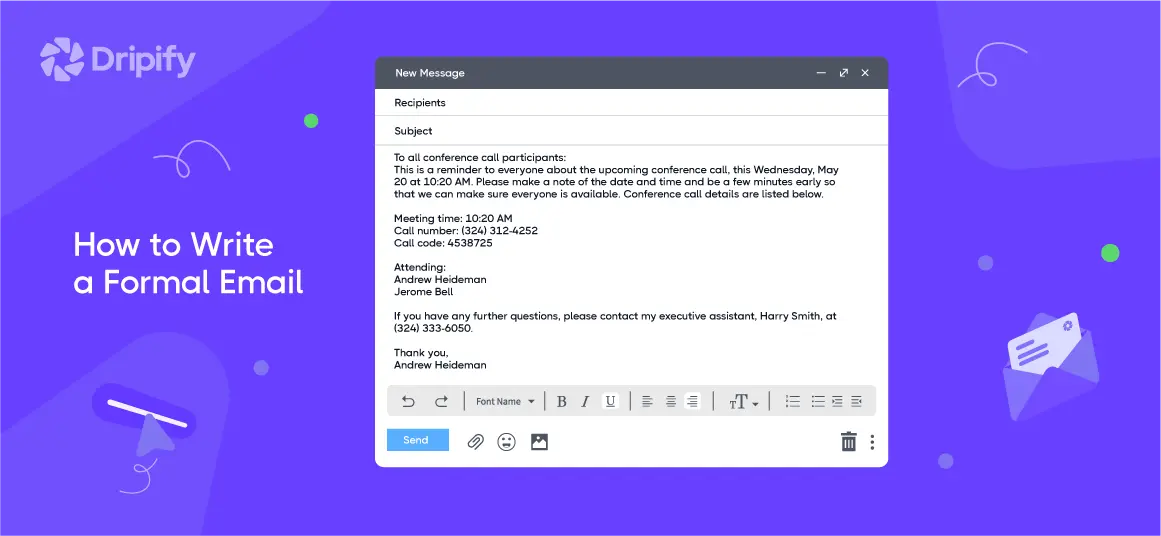 How to Write a Formal Email