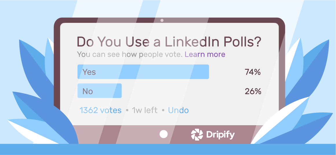 Create LinkedIn Polls For Better Engagement Examples Dripify