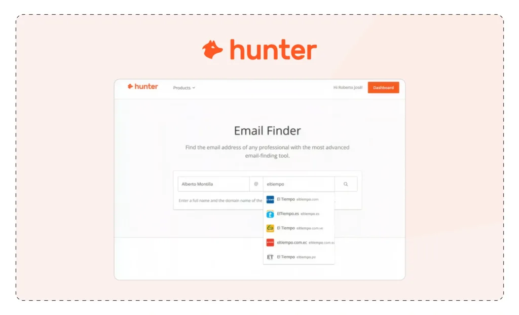 Hunter Email Finder Tools