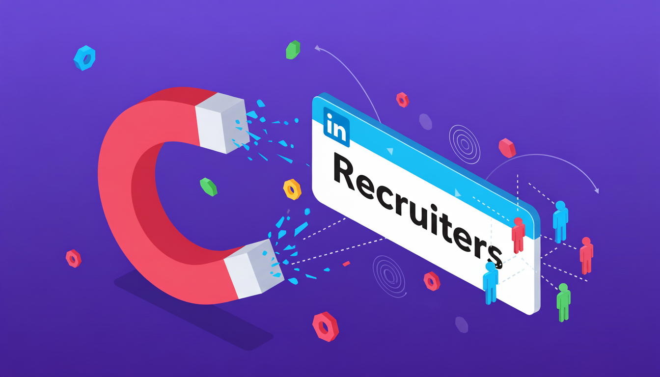 How to Attract Recruiters on LinkedIn Instead of Chasing Them
