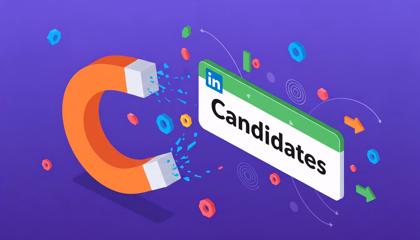 How to Attract Candidates on LinkedIn Without Selling Jobs