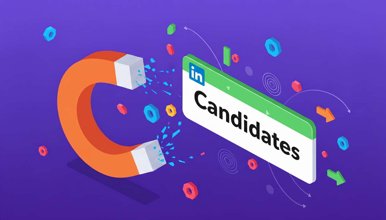 How to Attract Candidates on LinkedIn Without Selling Jobs