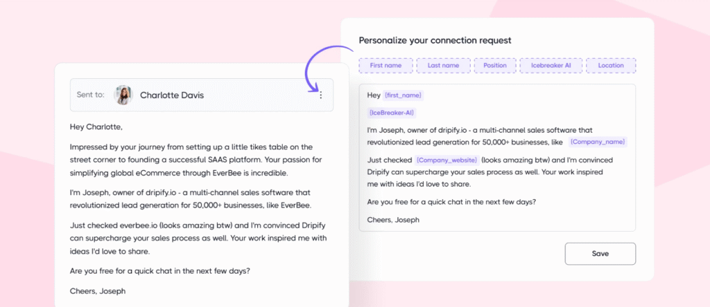 Hyper-Personalize Every Touchpoint with Dripify