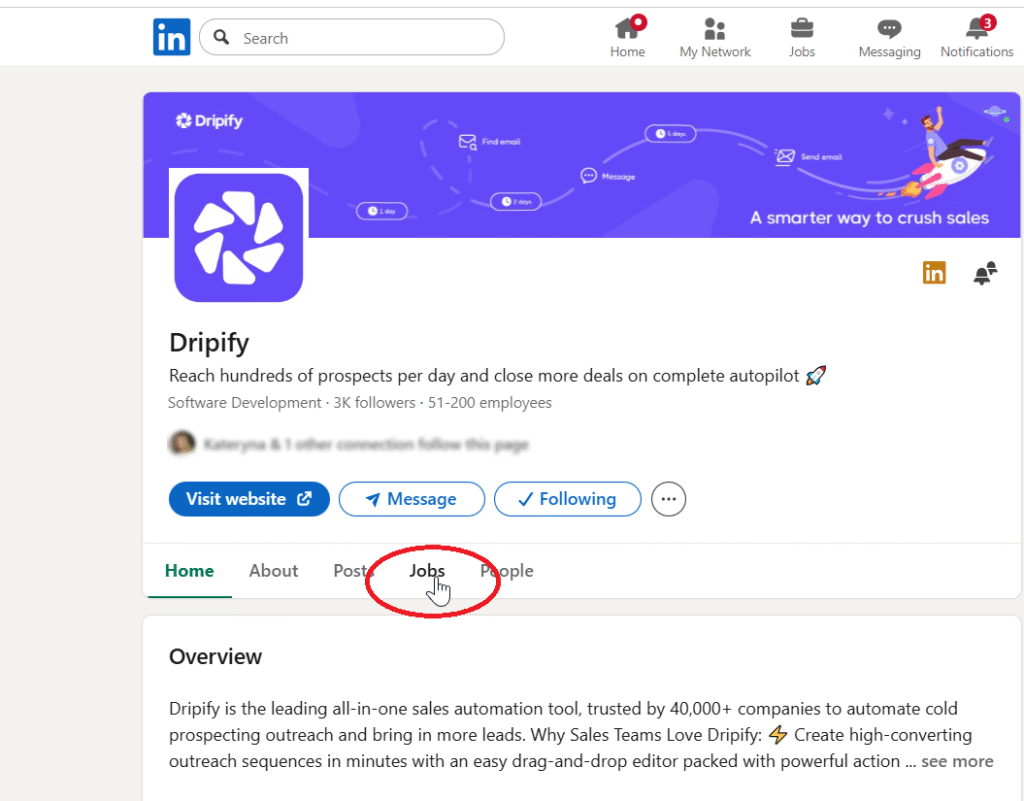 inactive company page won't attract top talent on LinkedIn