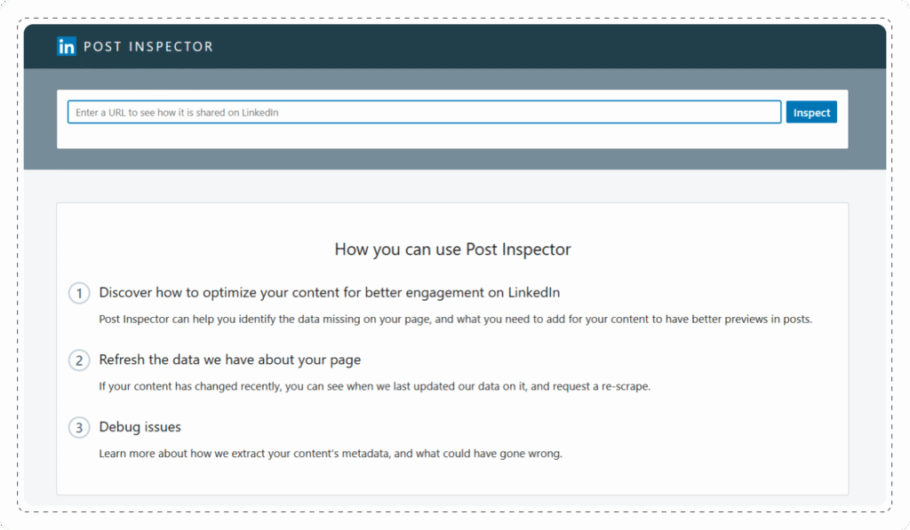 How to Use LinkedIn Post Inspector