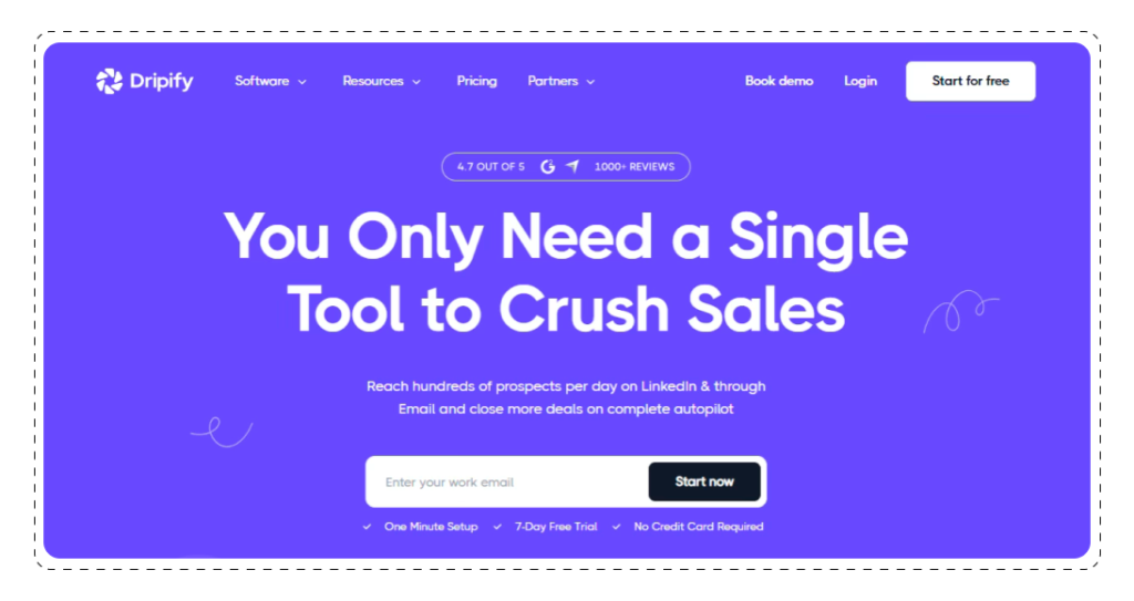 Best Sales Acceleration Tools Dripify