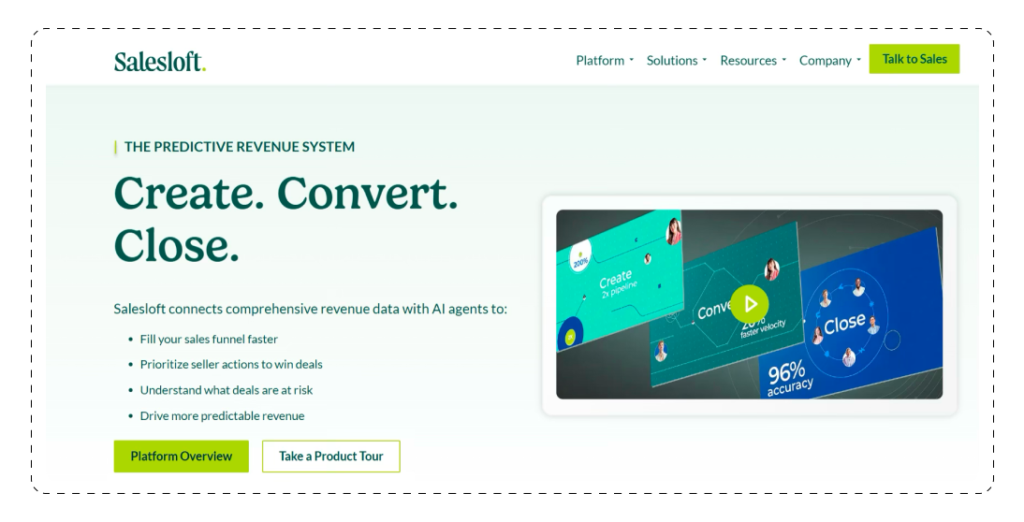 Best Sales Acceleration Tools Salesloft