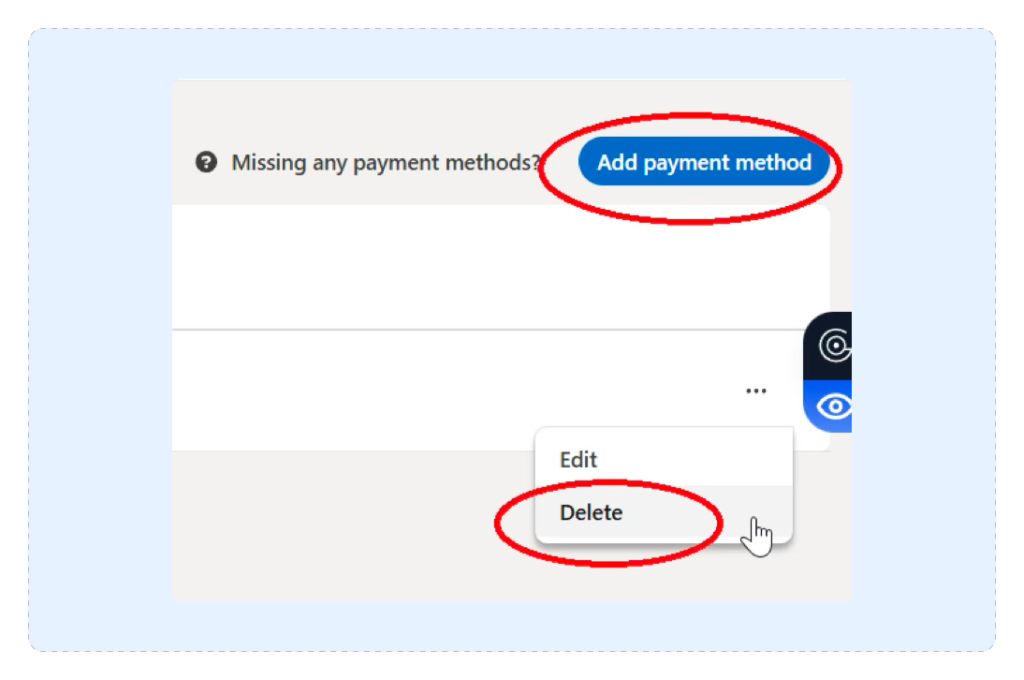 Cancel LinkedIn Premium Payment Method Step 3