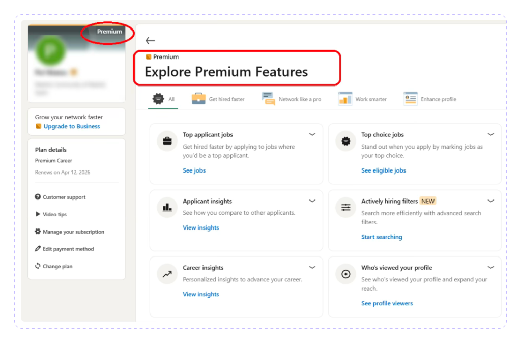 LinkedIn premium features and why it is worth the money