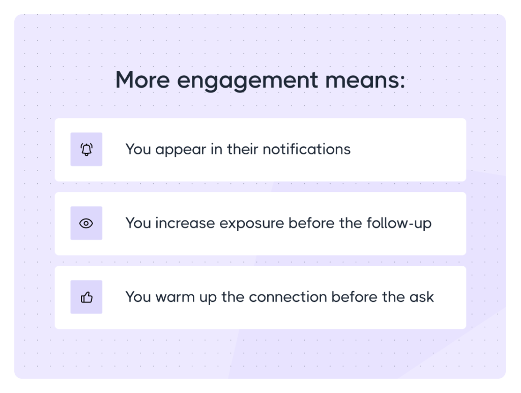 get more visible to LinkedIn algorithms