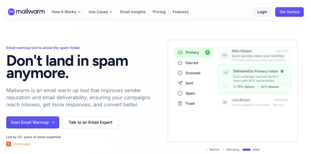 Best Email Warm Up Tools - Mailwarm