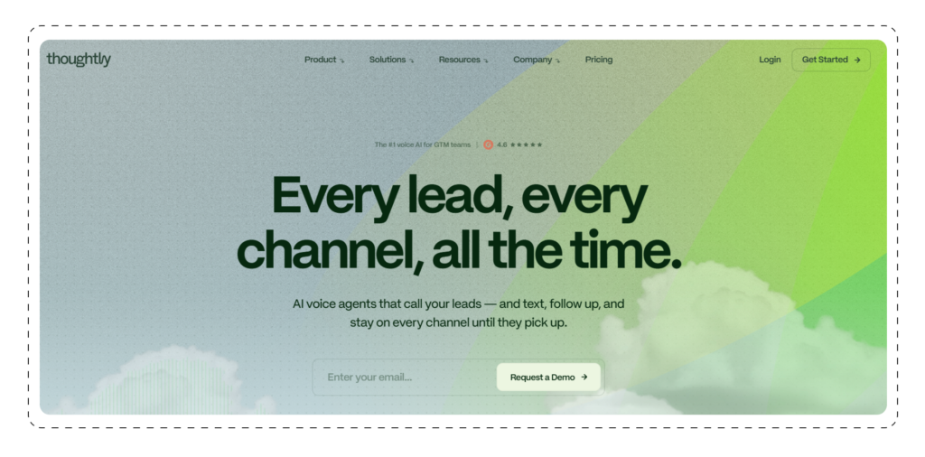 Thoughtly main page