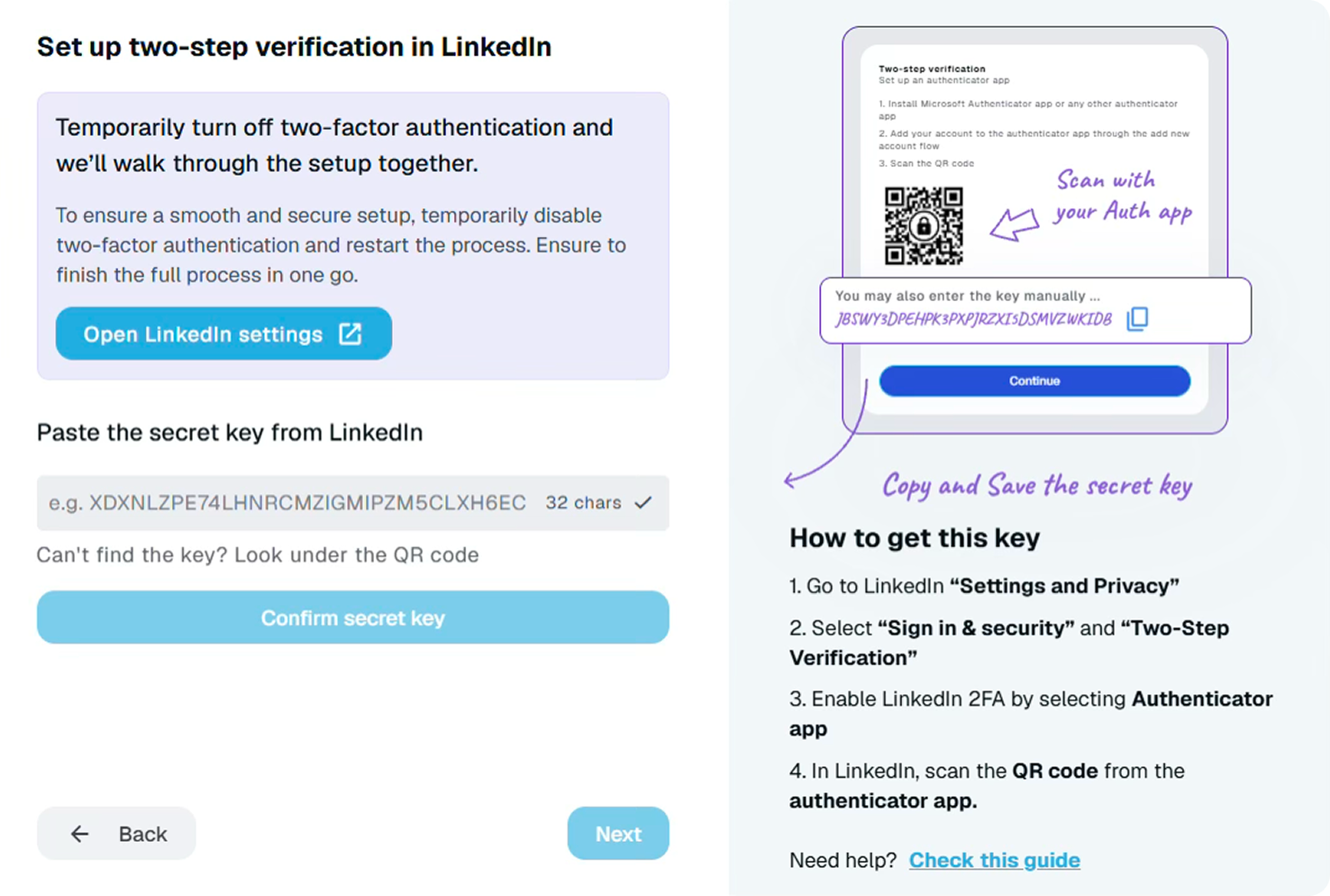 Step-to-step-verification
