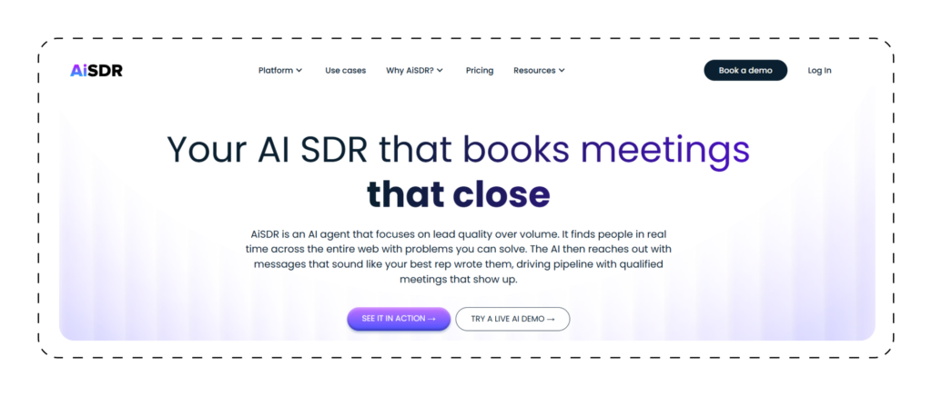 AISDR - Best AI Cold Email Automation Tool