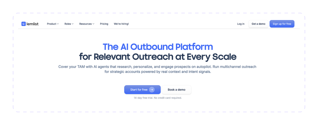 Lemlist - Best AI Cold Email Automation Tool