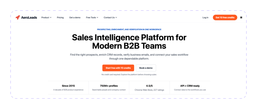 aeroleads Best LinkedIn Chrome Extensions