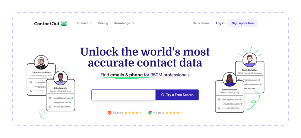 contactout Best LinkedIn Chrome Extensions