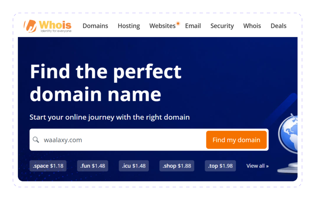 See WHOIS Records