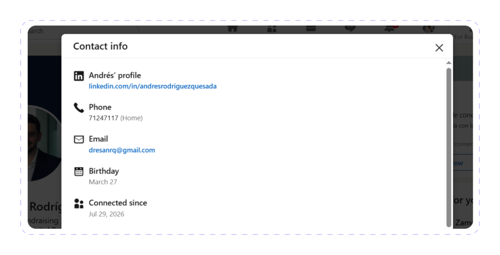 find email address and phone number