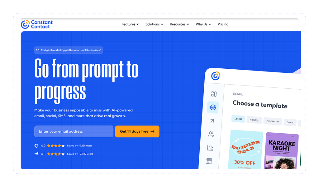 Constant Contact banner