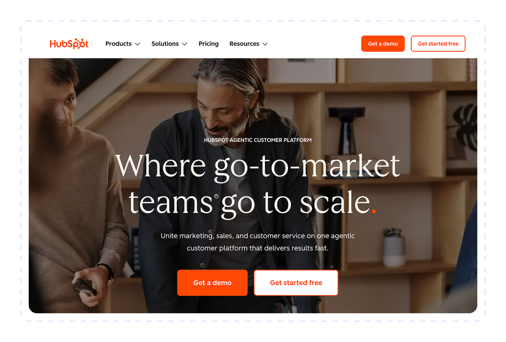 HubSpot banner