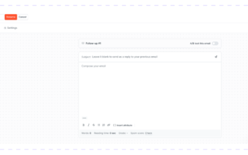 Hunter.io email sequences