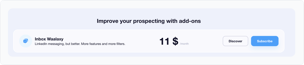 LinkedIn Conversations Addons